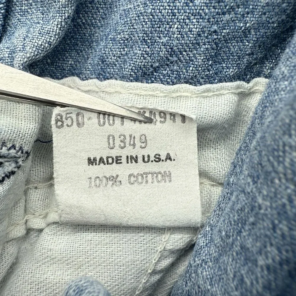 Oshkosh B'gosh Y2K Fleece Blue‎ Denim Bib Overalls Toddler Size 24 Months READ